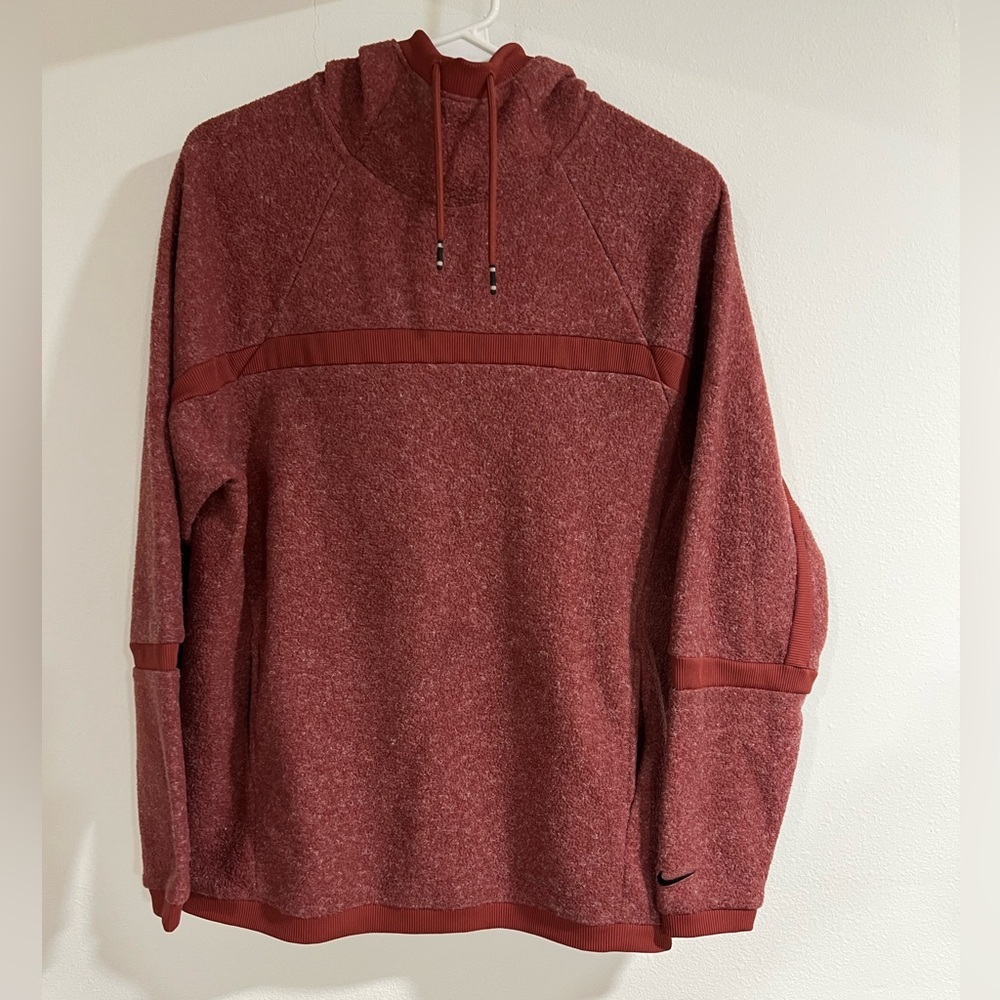 Nike  oversized sweatshirt size XS in mauve pink color pre owned great condition